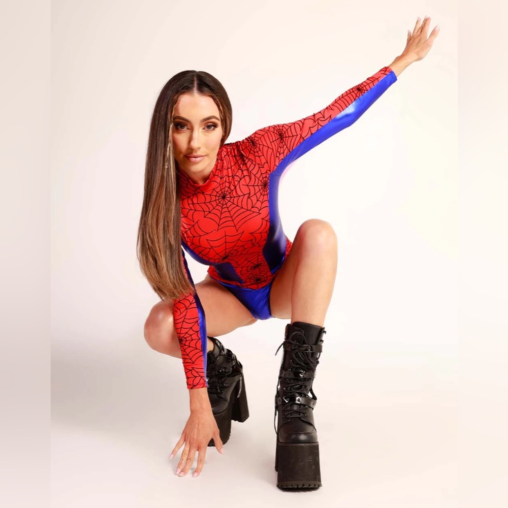 Web Slinger Spider Bodysuit Costume